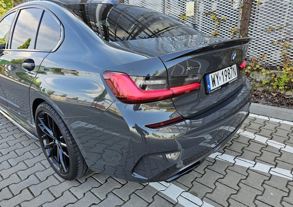 BMW Seria 3 cena 219900 przebieg: 117000, rok produkcji 2020 z Warszawa małe 596
